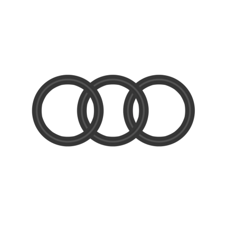 Perfect Fit Silicone Support Ring Kit Medium Black - 3 Sizes