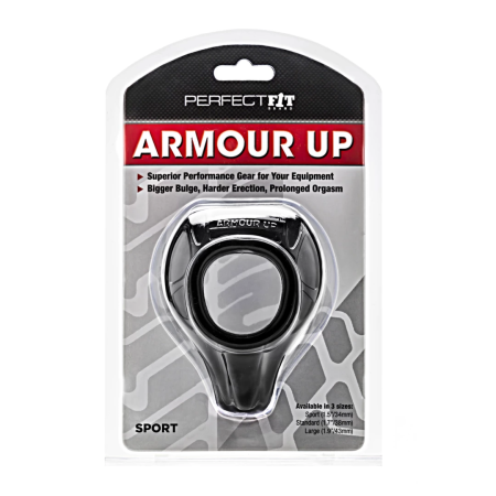 Perfect Fit Armour Up Sport Black - Anatomical Support Ring 38mm