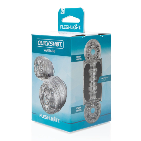 Fleshlight Quickshot Vantage Compact Transparent Intimate Device