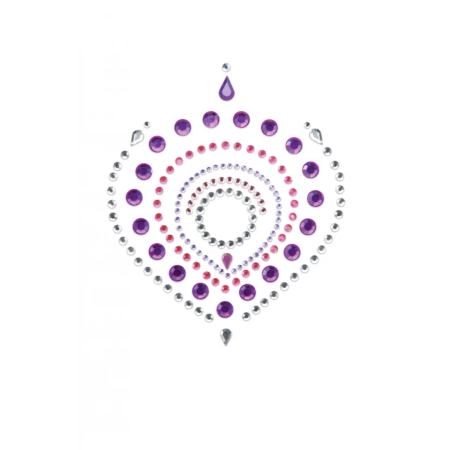 Bijoux Indiscrets Flamboyant Body Jewels Purple & Pink Set