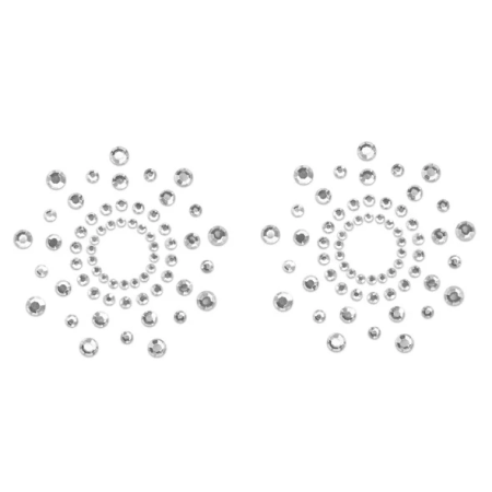 Bijoux Indiscrets Mimi Silver Decorative Body Jewelry Stickers