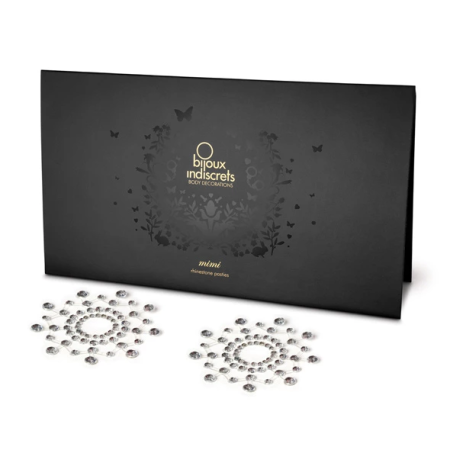Bijoux Indiscrets Mimi Silver Decorative Body Jewelry Stickers