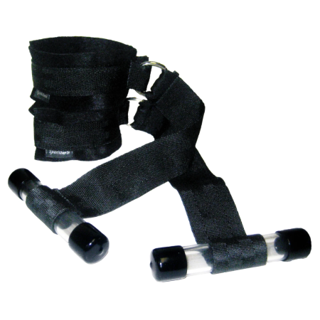 Sportsheets Door Jam Restraint System - Adjustable Door Straps & Cuffs