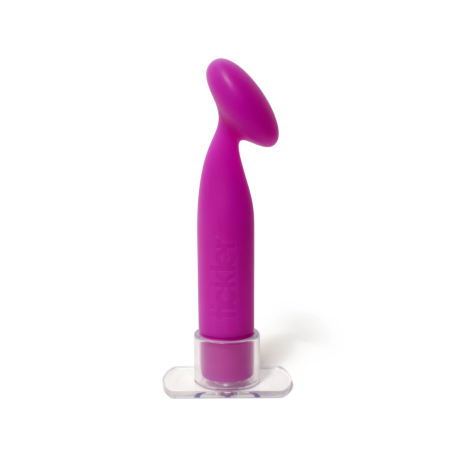Tickler Vibes Cute Tickler Purple Intimate Device Soft Silicone 133mm