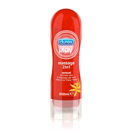 Durex Massage Gel with Ylang Ylang 200ml - Aromatic Hydrating Formula