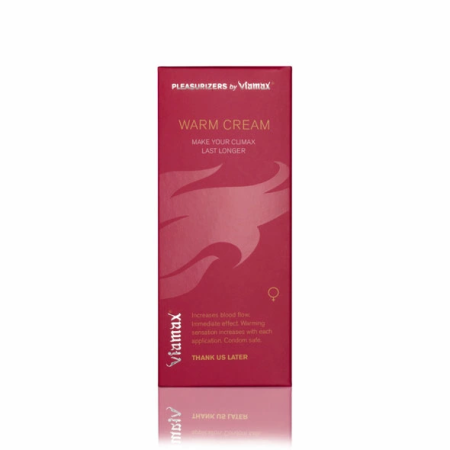 Viamax Warm Cream 50 ml - Enhanced Sensation Warming Gel for Women