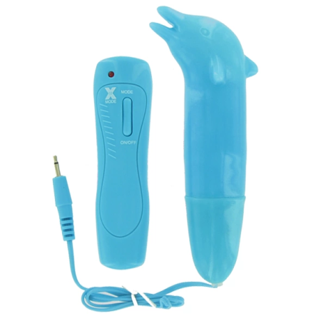Pretty Love Dolphin Wireless Intimate Massager 10 Modes Blue 13cm