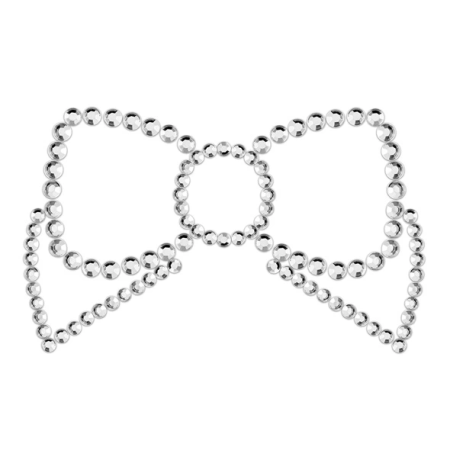 Bijoux Indiscrets Mimi Bow Silver - Decorative Body Accessories Set