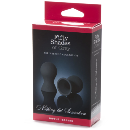 Fifty Shades of Grey Nothing but Sensation Silicone Suction Cups Black