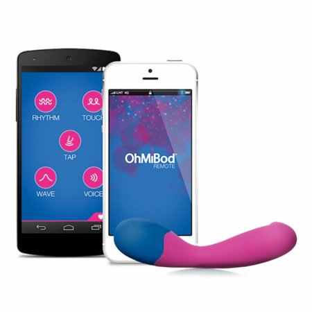 OhMiBod Nex 2 App-Controlled G-Spot Device Blue Rechargeable