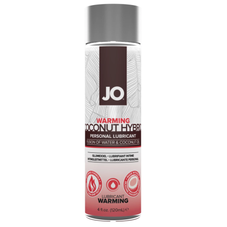 System JO Coconut Hybrid Warming Lubricant 120ml - Creamy Formula