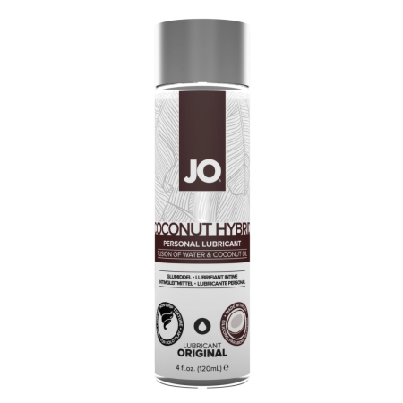 System JO Coconut Hybrid Lubricant 120ml - Creamy Coconut Scent