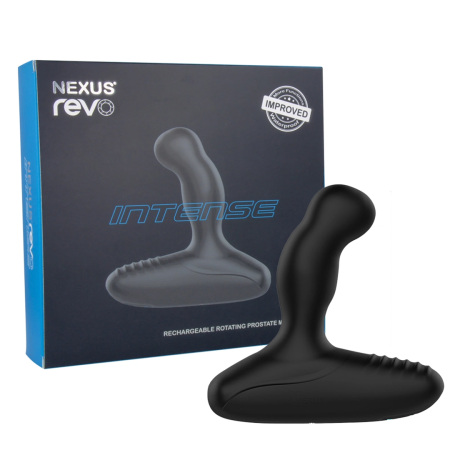 Nexus Revo Intense Black Prostate Stimulator - Rotating Head & Vibration