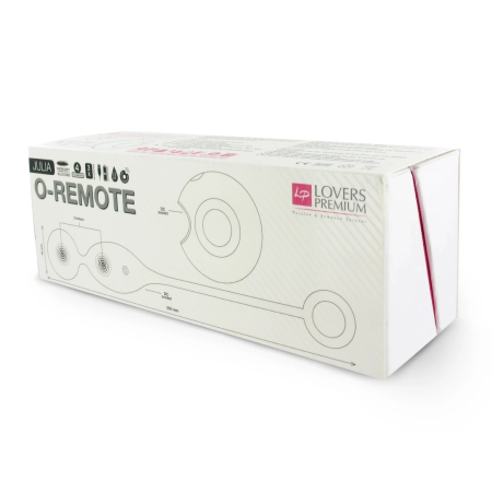 LoversPremium Julia Remote Silicone Egg, Waterproof, 7 Modes, Purple