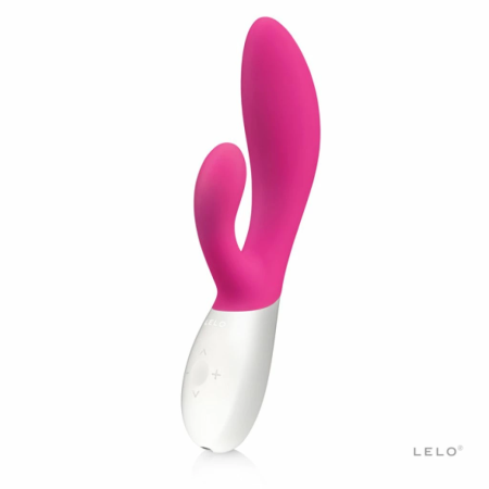 LELO Ina Wave Cerise - Dual Motor Silicone Massage Device, Pink