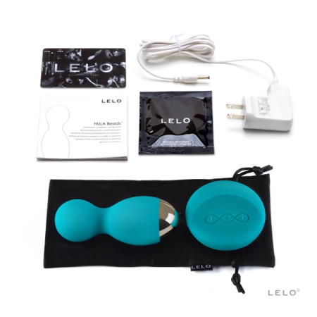 LELO Hula Beads Ocean Blue Remote-Controlled Rotating Bead System