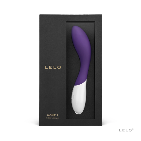 Lelo Mona 2 Rechargeable Waterproof Silicone Intimate Massager Purple