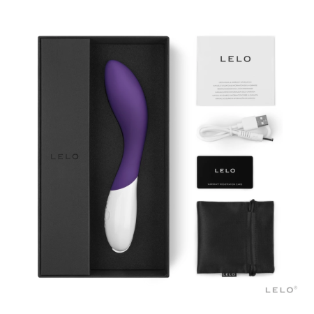 Lelo Mona 2 Rechargeable Waterproof Silicone Intimate Massager Purple