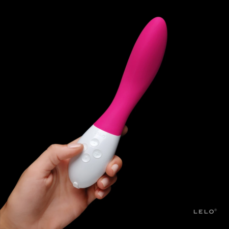 LELO Mona 2 Cerise Intimate Massage Device Waterproof 6 Modes 200mm