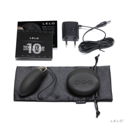 LELO Lyla 2 Black Remote-Controlled Intimate Massager, Waterproof, 80mm