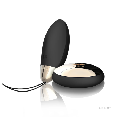 LELO Lyla 2 Black Remote-Controlled Intimate Massager, Waterproof, 80mm