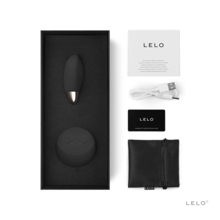 LELO Lyla 2 Black Remote-Controlled Intimate Massager, Waterproof, 80mm