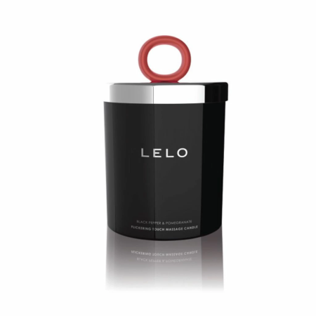 LELO Massage Candle Black Pepper & Pomegranate 150g - Skin-Nourishing Formula