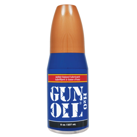 Gun Oil H2O Water-Based Lubricant 237ml - Gentle Aloe & Oat Formula