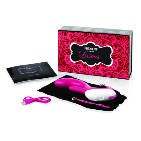 Nexus Femme Bisous Intimate Dual-Action Silicone Massager USB Pink