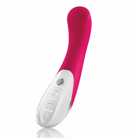 Mystim Al Punto Pink - Dual Motor Curved Silicone Intimate Device 25cm