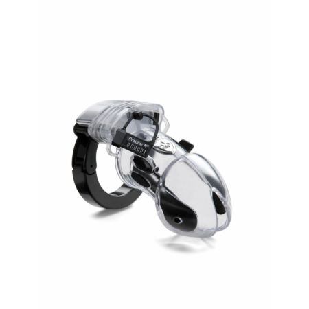 Mystim Pubic Enemy No 1 Transparent Intimate Cage with E-Stim Function
