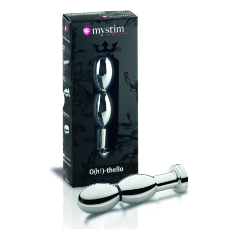 Mystim O(h!)thello Aluminium Electro-Stimulation Intimate Machine 14cm