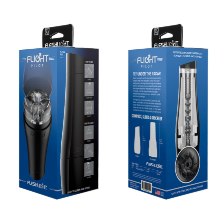 Fleshlight Flight Pilot Compact Discreet Intimate Machine Transparent