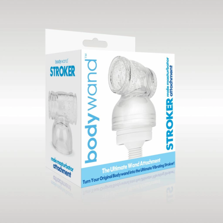 Bodywand Stroker Attachment Clear - Versatile Silicone Accessory