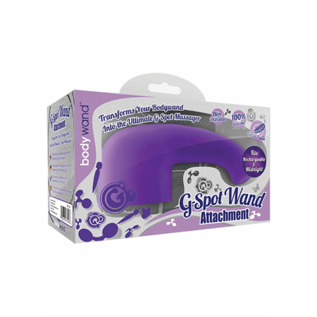 Bodywand G-Spot Silicone Attachment Purple - Velvet Touch Accessory