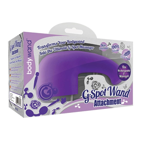 Bodywand G-Spot Silicone Attachment Purple - Velvet Touch Accessory