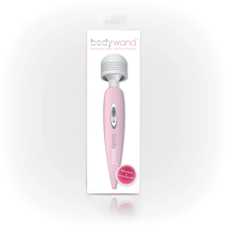Bodywand Rechargeable USB Wand Massager Pink 15.2 cm - Curved Head