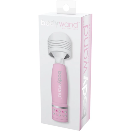 Bodywand Mini Wand Massager Pink - Compact Vibrating System 10.2 cm