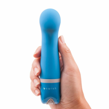 B Swish Bdesired Deluxe Curve Blue Lagoon Silicone Stimulator 15.2cm