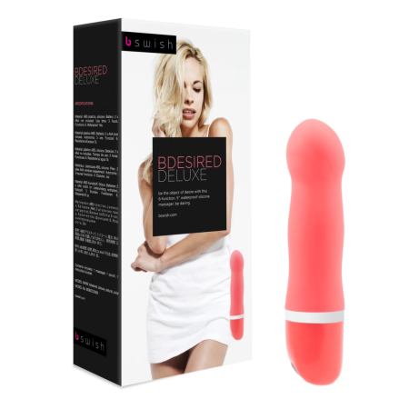 B Swish bdesired Deluxe Massager Natural Coral 6-Function 15.2 cm
