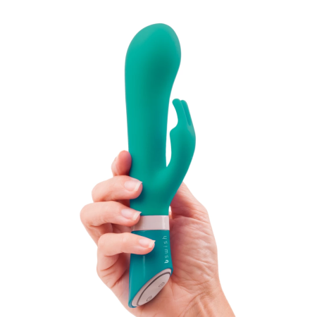 B Swish Bwild Deluxe Bunny Jade - Dual Motor Silicone Intimate Massager