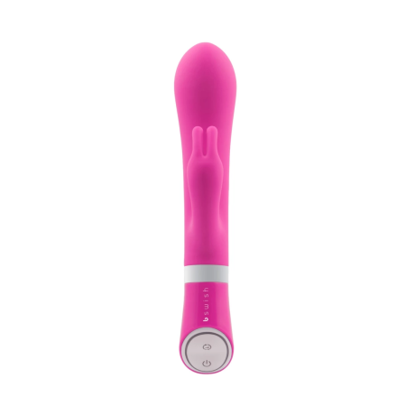 B Swish Bwild Deluxe Bunny Silicone Intimate Machine Raspberry 15.2 cm