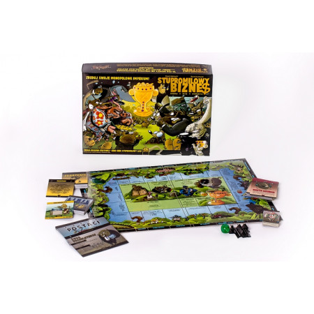 Stupromilowy Biznes Party Strategy Game - Humorous Economic Board Game