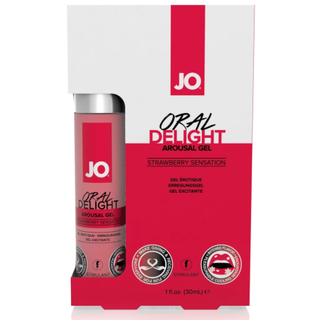 System JO Flavored Gel Strawberry Sensation 30ml - Cooling Effect