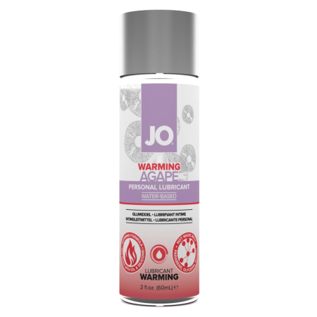 System JO Agape Warming 60ml - Gentle Lubricant for Sensitive Skin
