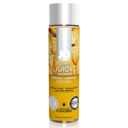 System JO H2O Juicy Pineapple Water-Based Gel 120ml Vegan Friendly
