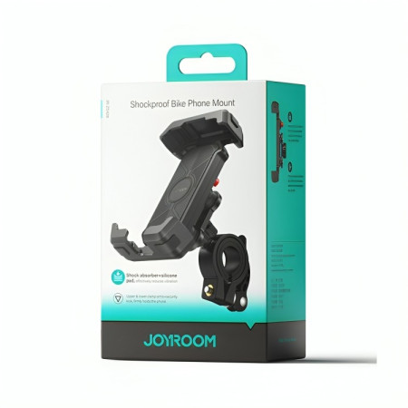 Telefono laikiklis dviračiui Joyroom JR-ZS428 juodas