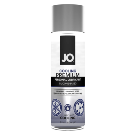 System JO Premium Silicone Lubricant Cool 60ml - Long-Lasting, Waterproof