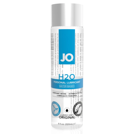 System JO H2O Original 240 ml Water-Based Lubricant Classic Formula