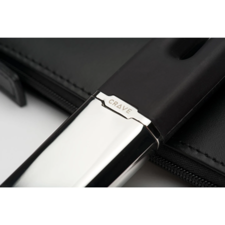 Crave Duet Black - Dual-Motor Rechargeable Intimate Device, Waterproof